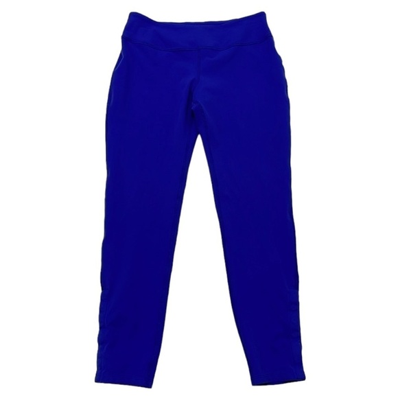 Beyond Yoga Leggings Womens Small Blue Ankle Snap Flexible - Picture 1 of 13